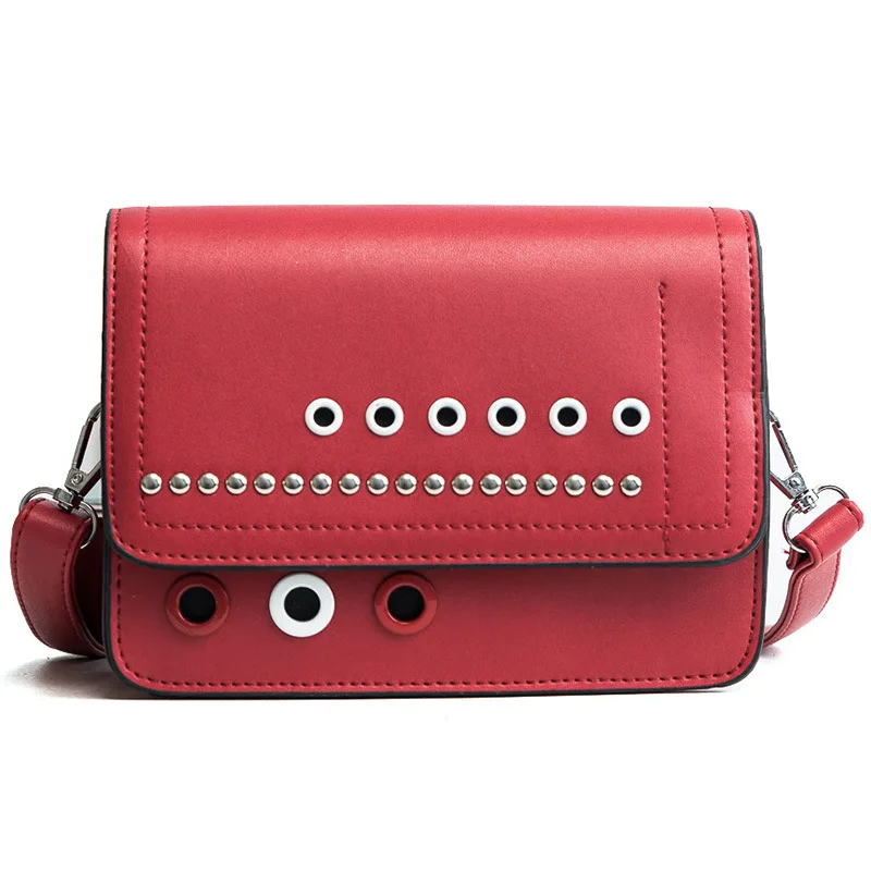 

Fashion Mini Flap Bag PU Leather Small Women Shoulder Bag Designer Square Small Messenger Bag Red Black Ladies Cross Body Bags