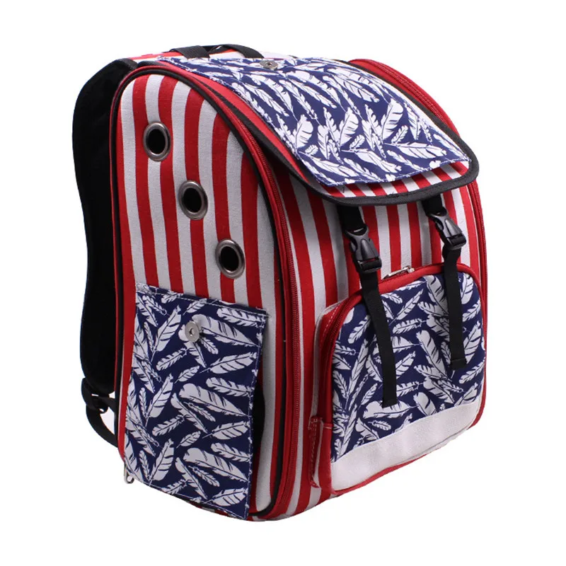 purple Модные Pet Carrier Bag Путешествия Рюкзак Сумка для Портативный Допускается мешок для малых и средних собак домашних животных с 4 цвета - Цвет: purple