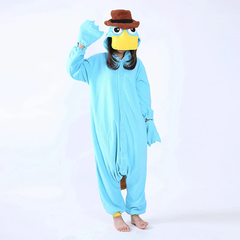 Unisex Perry Das Schnabeltier Kostume Onesies Monster Cosplay Pyjamas Erwachsene Pyjamas Tier Nachtwasche Overall Cosplay Pajamas Pyjama Jumpsuitadult Onesie Jumpsuit Aliexpress