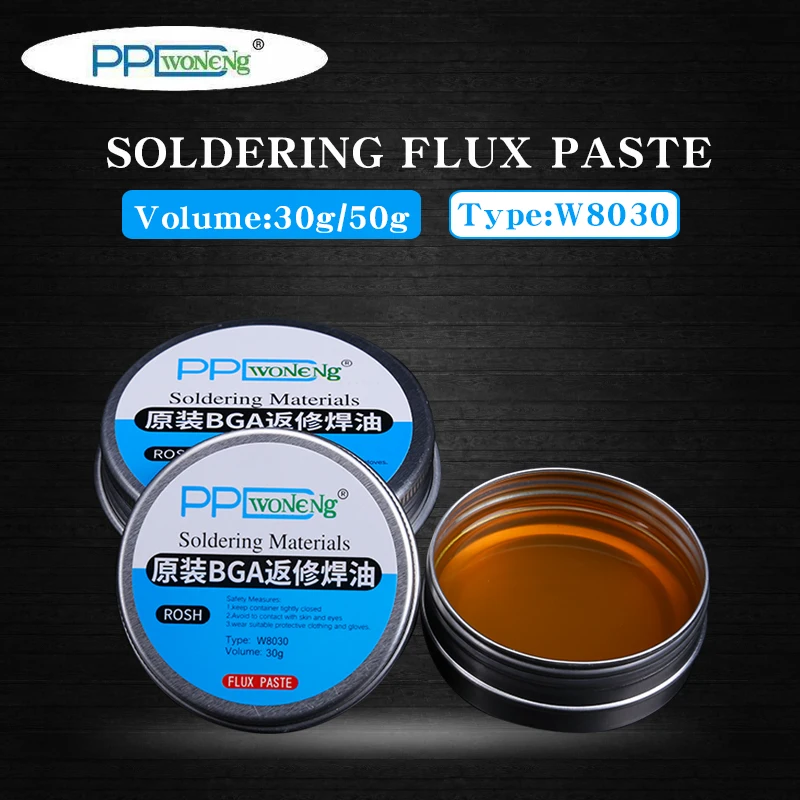 

PPD No-Clean 30g/50g Soldering Flux Paste Solder Welding Cream For PCB BGA PGA SMD Repair Tools