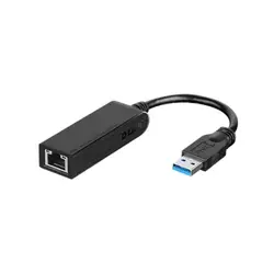 D-Link DUB-1312, внутренний, проводной, USB, Ethernet, 1000 Мбит/с, черный