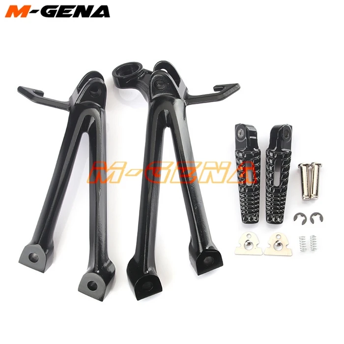 

Rear footpegs Foot pegs Footrest Pedals Bracket For GSXR600 GSX600R GSXR750 GSX750R K8 2008 2009 2010 08 09 10