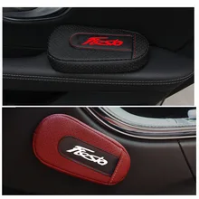 Мягкая и удобная подставка для ног Подушка для двери автомобиля мягкая прокладка для локтя для Ford Fiesta