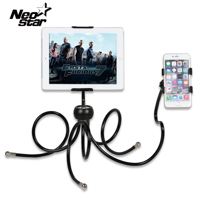 Universal Octopus Tablet Stand Holder For iPad 2 3 4 Air For IPhone For 7-12 inch Bed Desk Mount For Samsung Tablet PC Stands