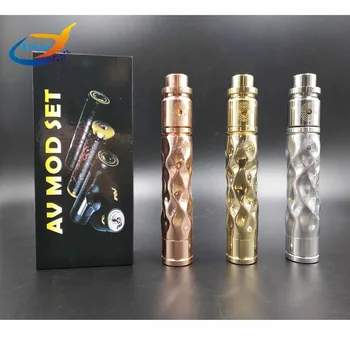 

AV Water Head MOD kit Mechanical mod e cigarette kit mech mod mechanical 25mm diameter mod vaporizer pen kit with RDA atomizer