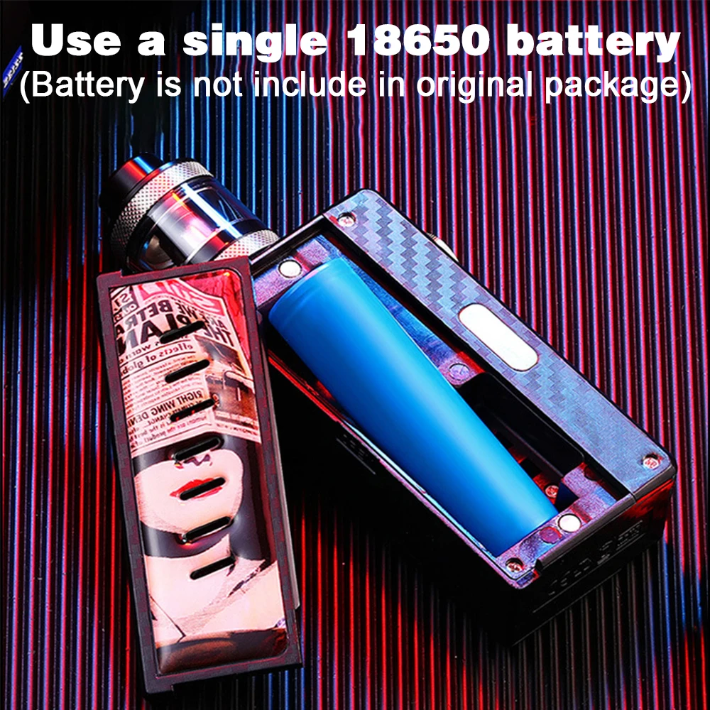DOTENT Charm Night Electronic Cigarette 510 Thread 2ml Atomizer 18650 Battery Mechanical Mod Vape Kit for Start Vaper DOTENT Charm Night Electronic Cigarette 510 Thread 2ml Atomizer 18650 Battery Mechanical Mod Vape Kit for Start Vaper