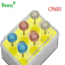 Denxy CP6001 стоматологический алмазный Бур Цирконий/все-Керамика/Z-max Plilshing RA набор для полировки грубой средней Чистоты Стоматологическая Ортодонтическая
