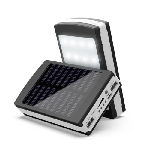 Best Price Wholesale price Solar Power Bank 20000mAh 3 USB Ports 21LED Battery Charger for Cell Phone+Hook For Dropshipping Best Price Wholesale price Solar Power Bank 20000mAh 3 USB Ports 21LED Battery Charger for Cell Phone+Hook For Dropshipping