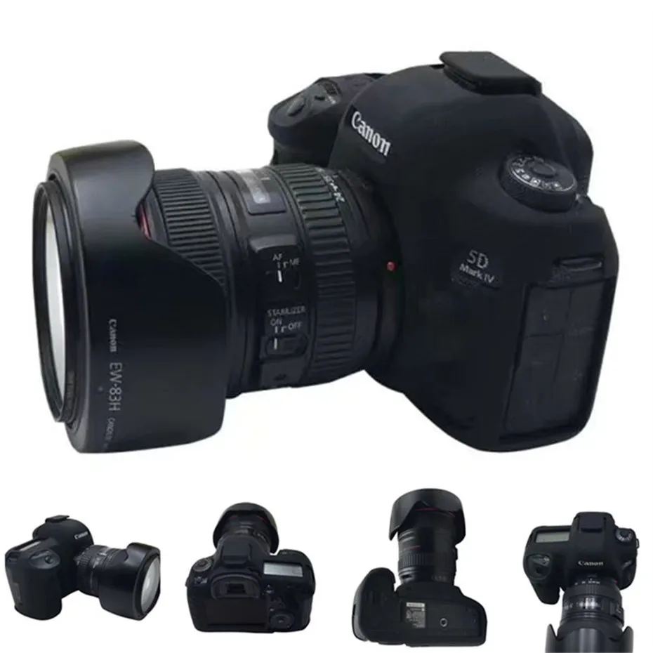Чехол для Камеры CAENBOO 100D 80D 6D 70D мягкий силиконовый резиновый защитный чехол Canon 5D