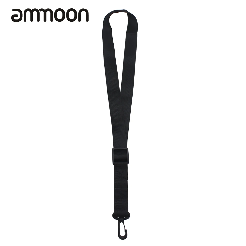

Adjustable Saxophone Sax Clarinet Neck Strap with Hook Clasp Durable Light-weight Wind Instrument Parts and Accessories
