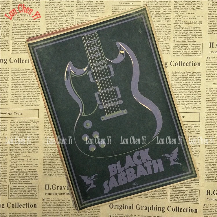BLACK SABBATH Ностальгия Ретро Рок-Группа Музыка плакат печать рисунок ядро декоративная живопись