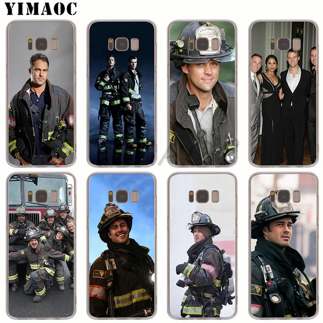 Best Offers YIMAOC Chicago Fire Tv Series Soft Silicone Case for Galaxy A5 2017 A8 2018 J3 J5 2016 J7 2017 EU S7 Edge S8 S9 Plus TPU Cover
