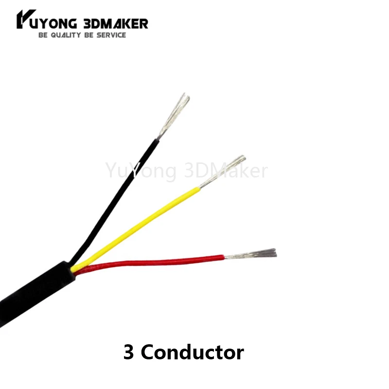 2C/3C/4C Чистая медь Оловянное покрытие 22AWG Xtension провод, анти-помехи изолированные луженые Купер удлинитель провода