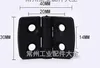 10pcs/set Black Color Nylon Plastic Butt Hinge for Wooden Box Furniture Electric Cabinet Hardware ► Photo 3/5