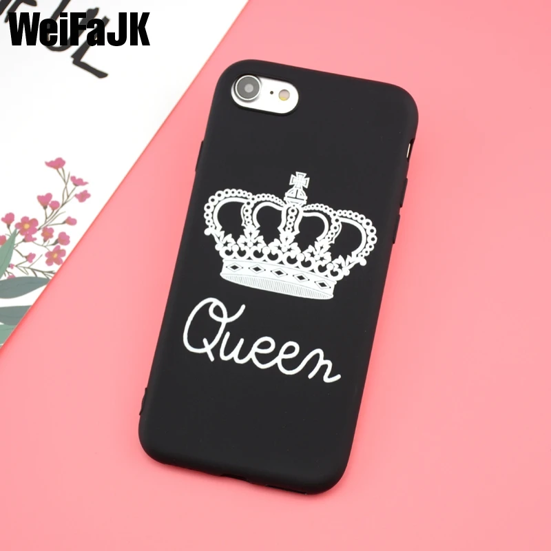 WeiFaJK Phone Case for iPhone 5 5s SE 6 6s Coque KING