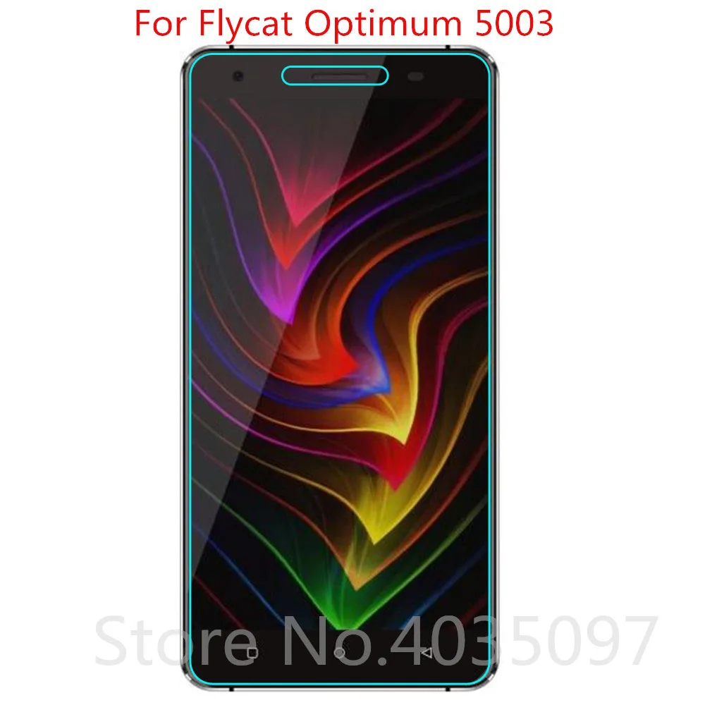 9H Премиум Закаленное стекло для Flycat Optimum 5003 Защитная пленка экрана из закаленного