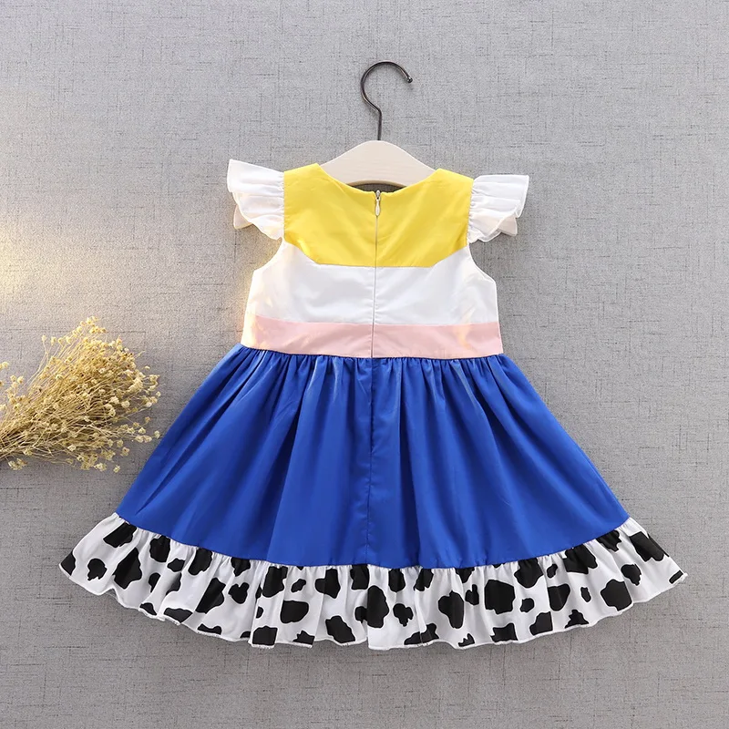 94-44-Cartoon Kids Princess Dresses for Girl