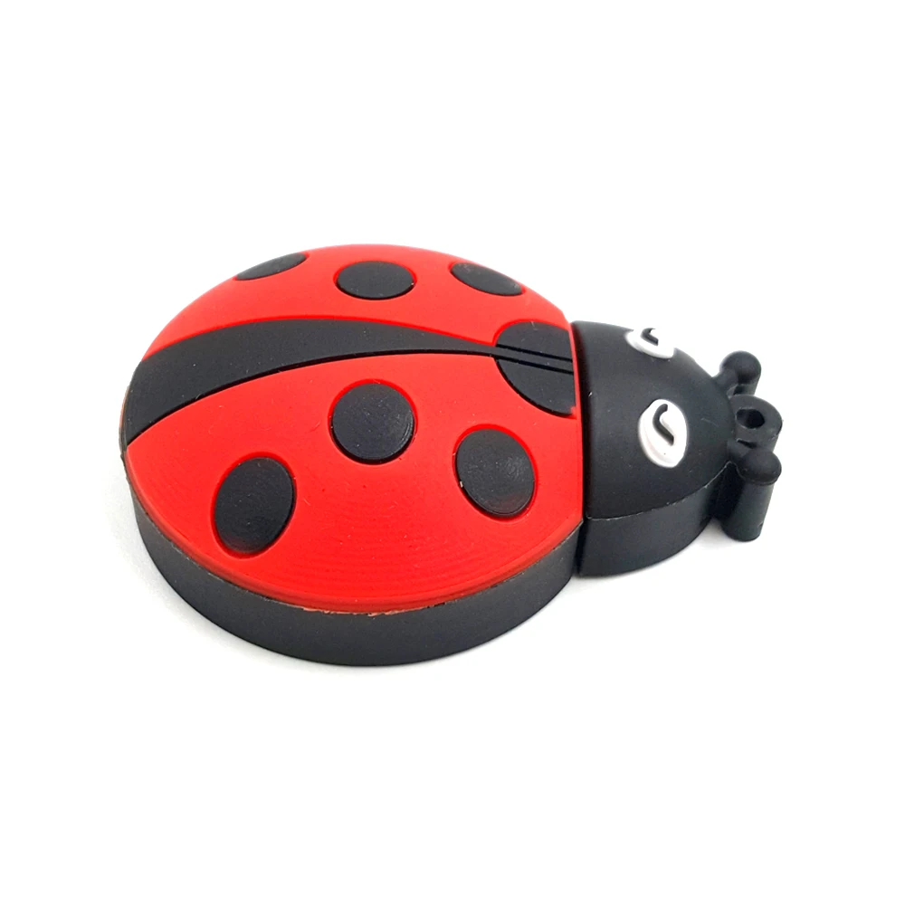 USB флеш накопитель 32G Милая Божья коровка флешка 16 GB Единорог Флешка 8 Memoria stick beetle