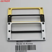 1 шт. Монтажные кольца звукоснимателя для хамбакеров крышка рамка плоский Топ Набор Замена электрогитары или бас