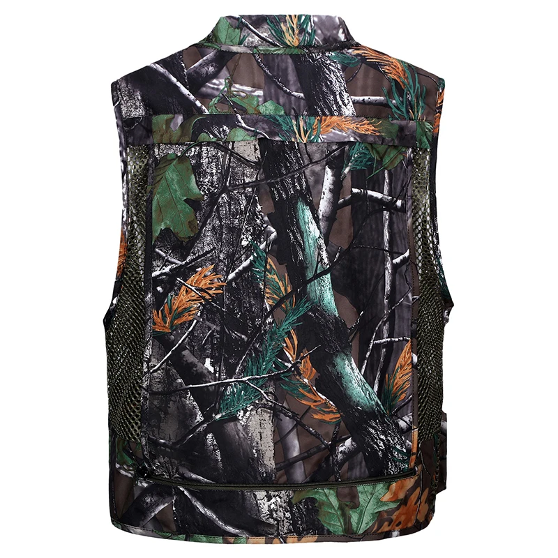 Мужская куртка без рукавов, военный тактический жилет SWAT, быстросохнущая куртка, охотник, рыбак, джунгли, камуфляжная одежда, сетчатый жилет, жилет