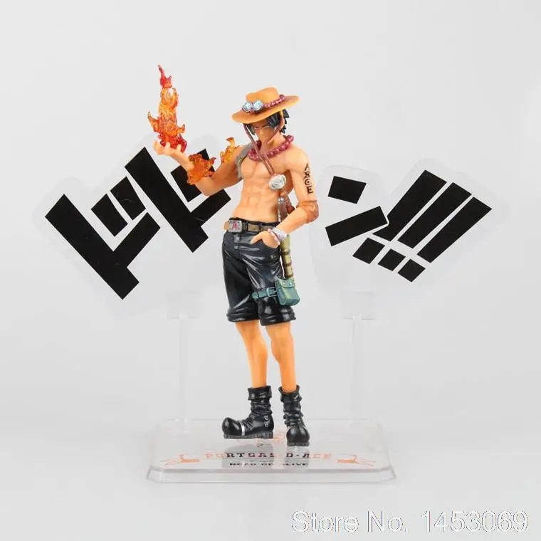 

Anime One Piece Portgas D Ace 5th Anniversary PVC Action Figure Collectible Model Toy 15cm KT1642