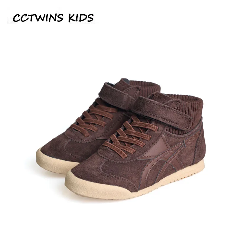 

CCTWINS KIDS 2018 Winter Children Fashion High Top Sneaker Baby Girl Brand Sport Shoe Boy Warm Casual Trainer FH2346