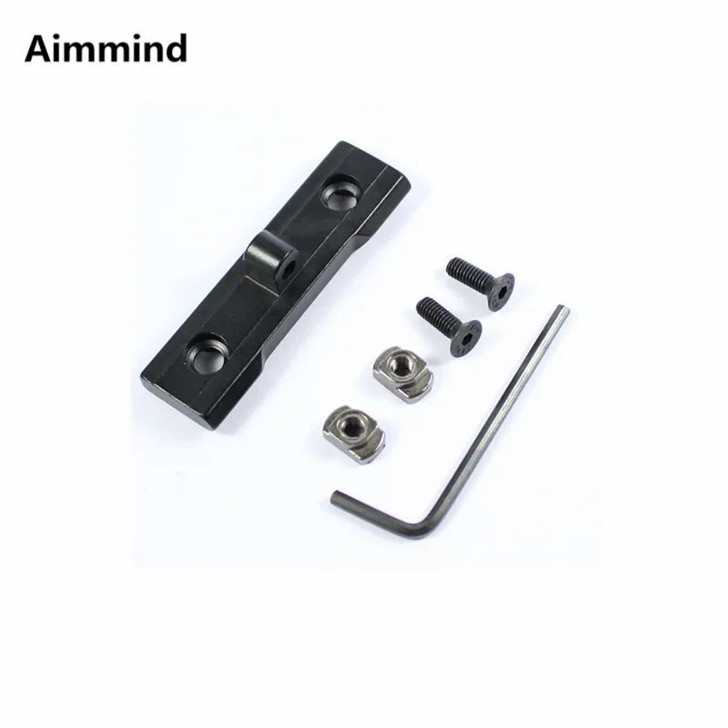 М-Лок сошки адаптер AR15 переходник для сошки подходит mlok Rail MLOK Handguard для Харрис сошки Поворотная рейка Алюминий
