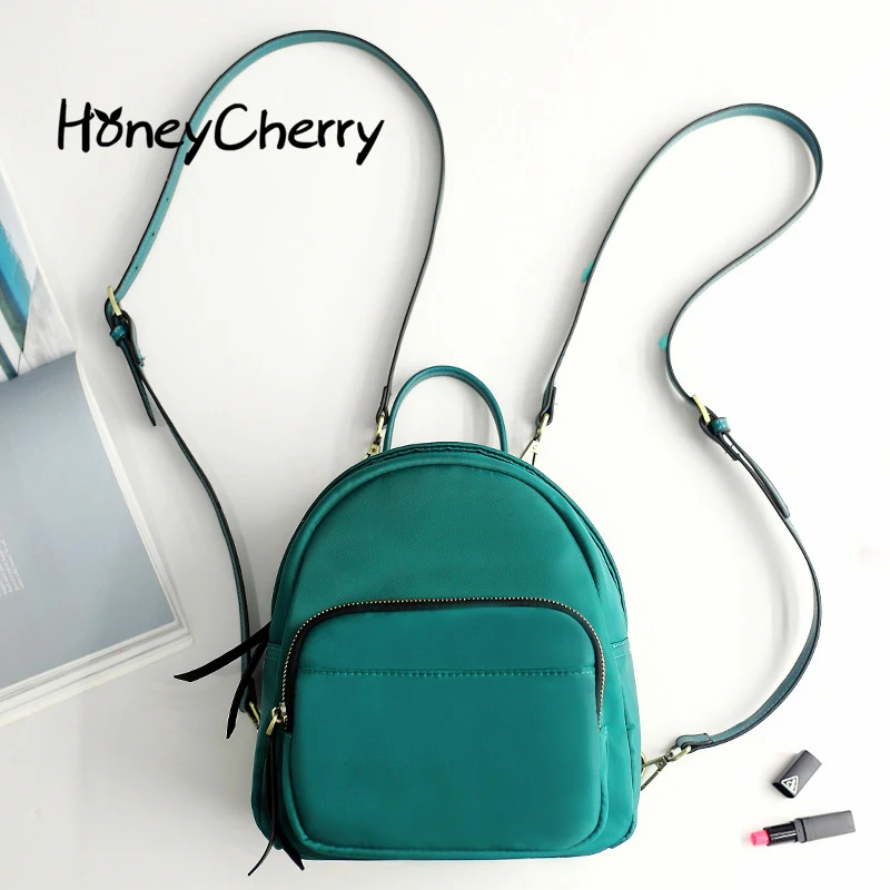 2017 New Simple Pure Korean Mini Multifunctional Ladies Backpack Women