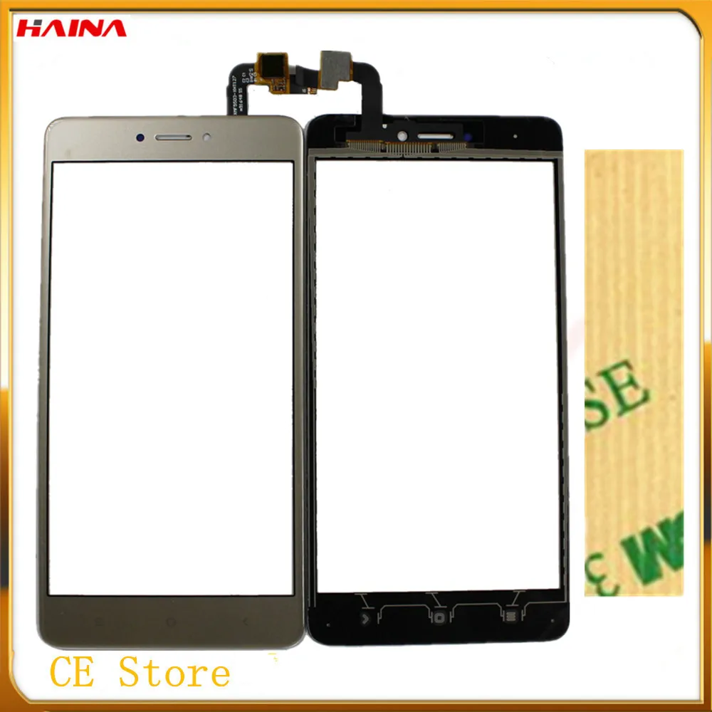 

3m Tape Touch Panel Touchscreen For Xiaomi Redmi Note 4X Smartphone Touch Screen Digitizer Front Glass Sensor With tools