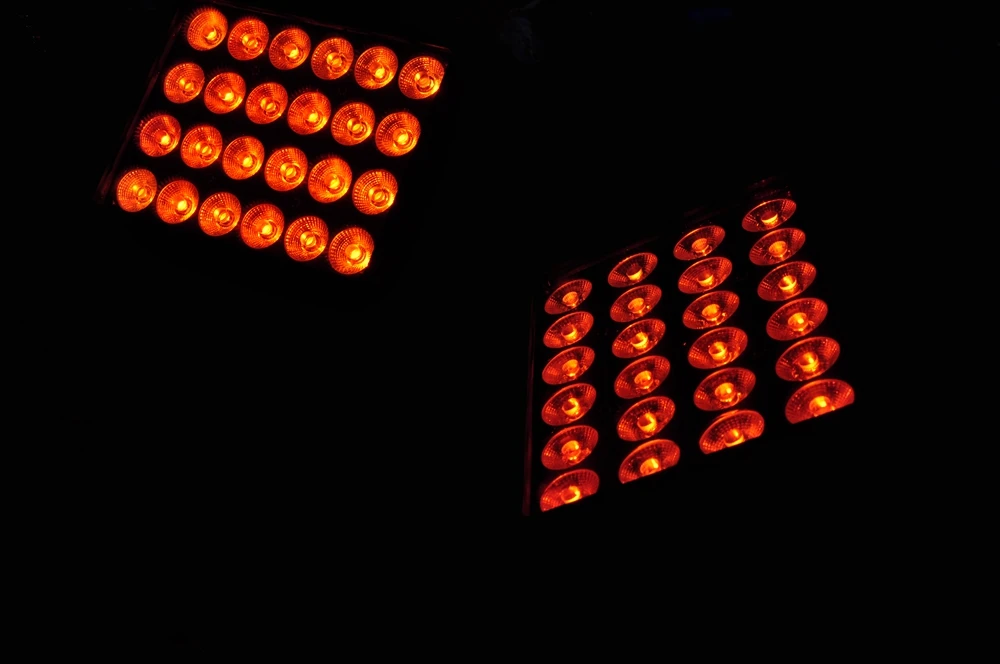 TP-W2018 200 RGBWAP Водонепроницаемый DMX512 светодиодный настенный светильник с новой уникальной технологией рассеивания напольный вверх сцены 6in1 широкий с эффектом стирки