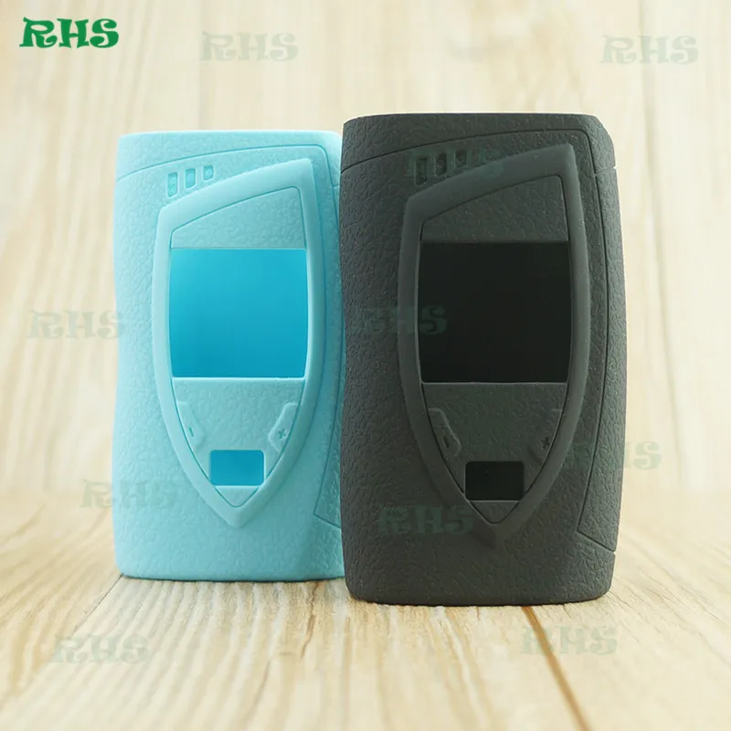 

2pcs 2018 USA Hot Selling Silicone Protective Case Cover Sleeve Skin Shield Sticker for Smok Devilkin 225W free shipping