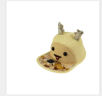 

Solar fan cap mini fan natural wind Children's Gifts Summer Cooler Sun shield fan solar fan straw hat