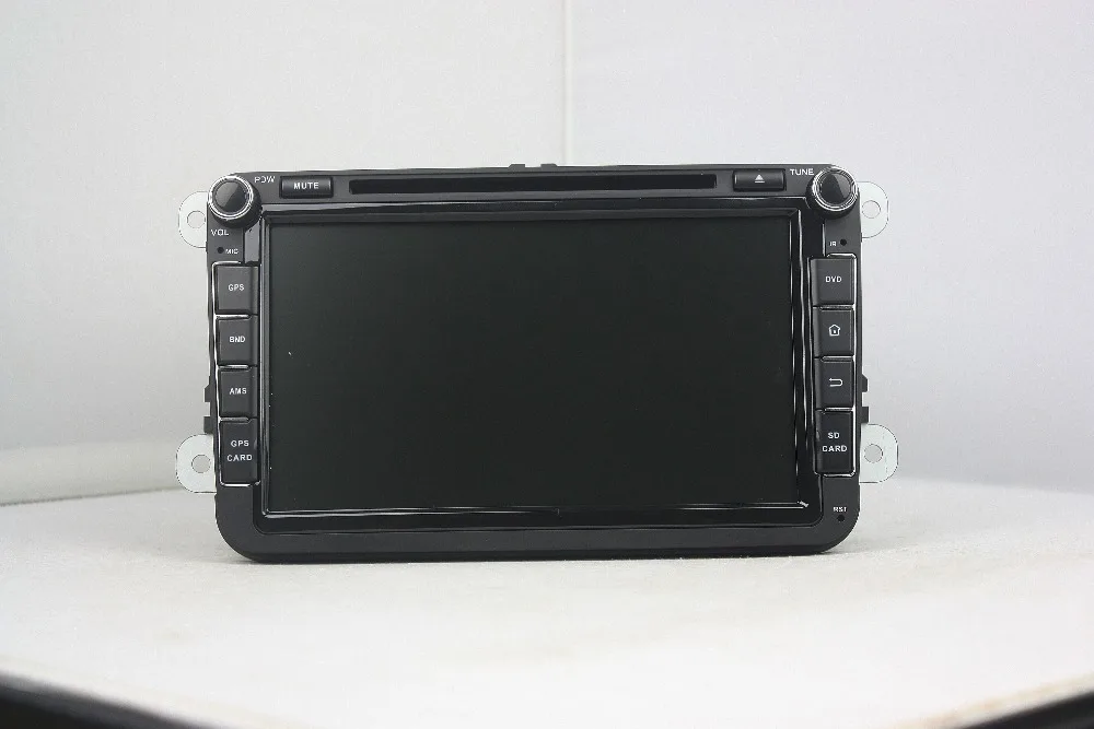 Top 4GB RAM Octa Core 2 din 8" Android 9.0 Car DVD Player for VW Volkswagen Passat Tiguan Touran Caddy Skoda Seat CC POLO Jetta Golf 3