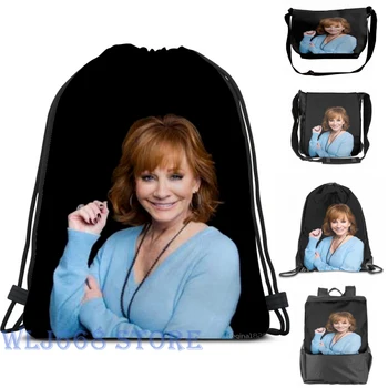 

Funny graphic print shoulder Bags women Reba McEntire (2) Single shoulder backpack travel for men Gym Bag