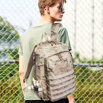 

2020 Quality Fashion Men Backpack Military Design Camouflage Backpack Teenager Vintage Men Travel Bagspack Mochila Hombre