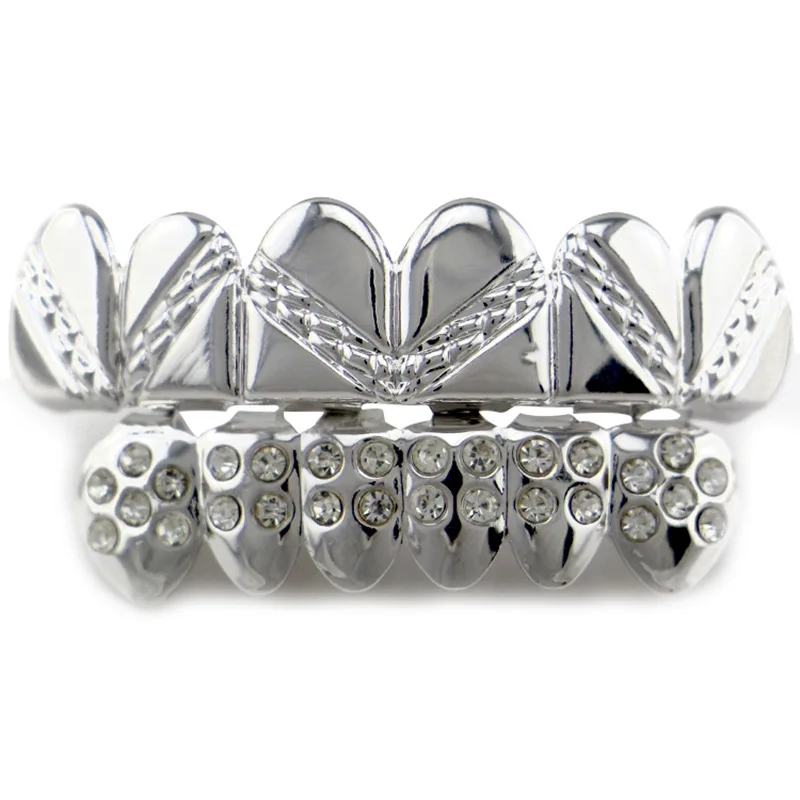 silver rhinestone