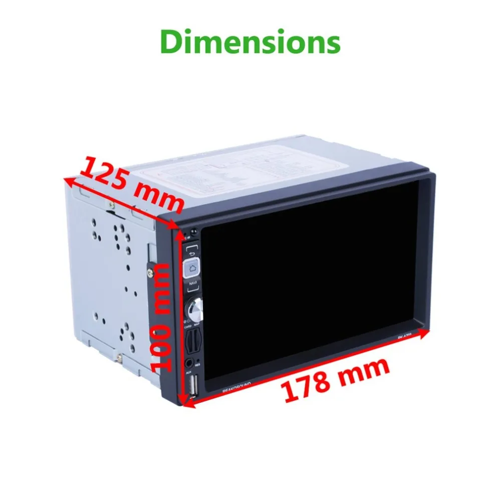 Perfect 2019 New Hot Sale Wireless Car Player 7.1 Inch Car MP5 Player Player Car Audio Fits for Android System Free Shipping 7