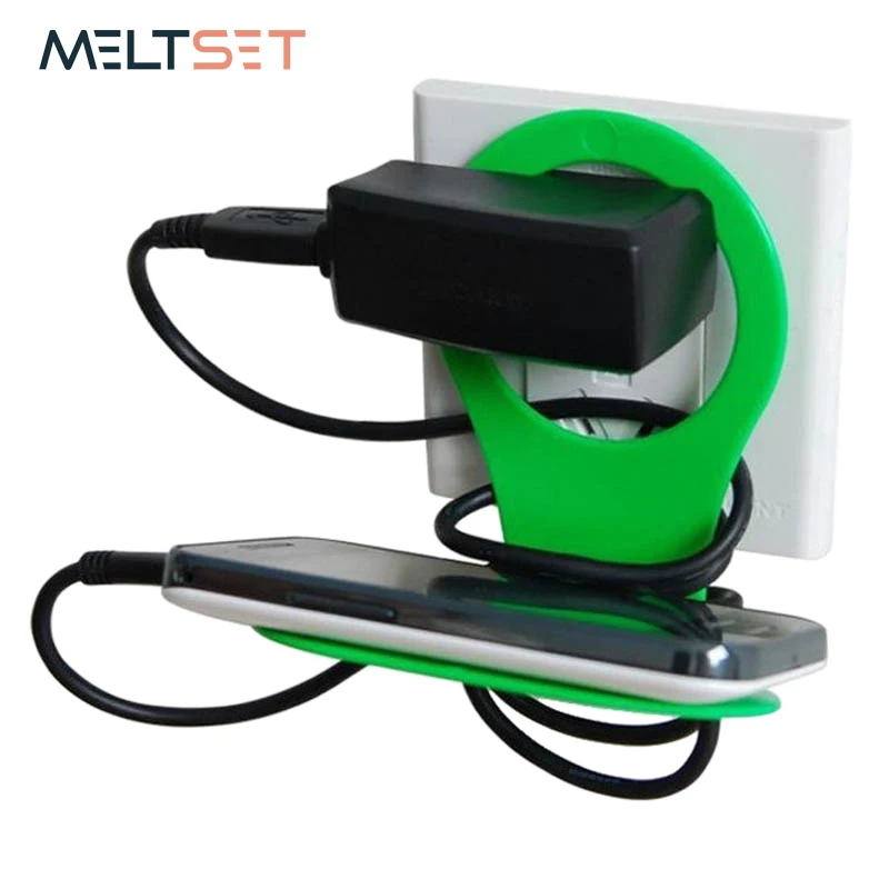 

Meltset Mobile Phone Holder Folding Charge Holder For iPhone Cellphone Wall Holder