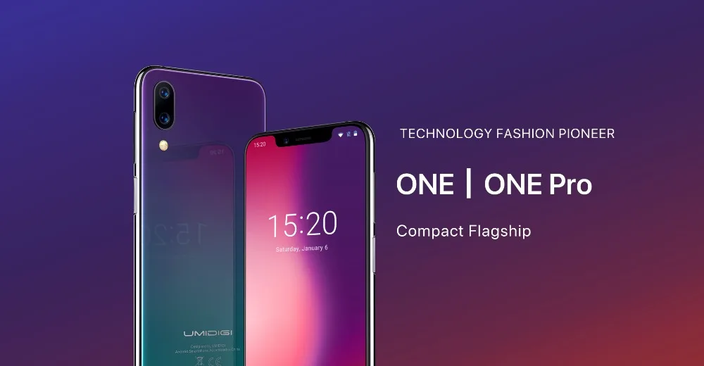 UMIDIGI One 5," Андройд 8,1 мобильный телефон 4 ГБ 32 ГБ P23 восьмиядерный смартфон 12MP+ 5MP двойной 4Г разблокировка лица глобальная версия компактный флагман+сумерки