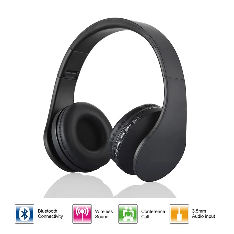 Беспроводные стереонаушники feeya Hi Fi наушники с глубокими басами Bluetooth
