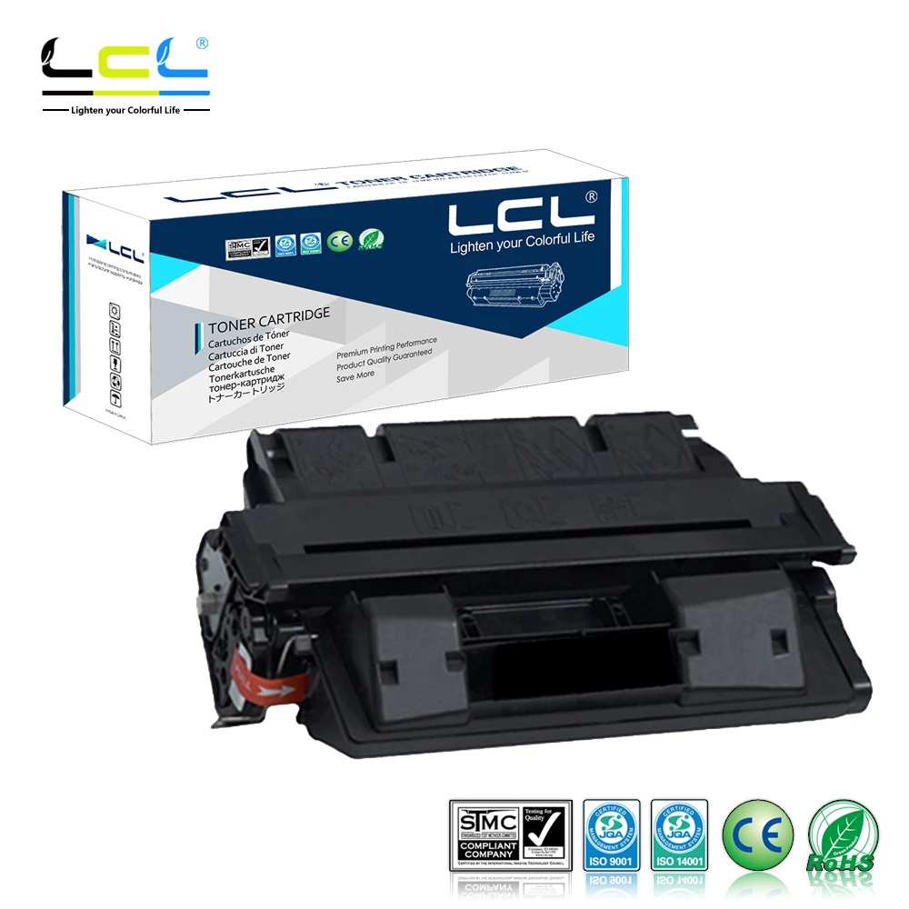 LCL 27A 27X C4127A C4127X 10000 страниц(1-Pack черный) Тонер картридж совместимый для hp Laser Jet 4000/4000N/4000 T/4050/4050N
