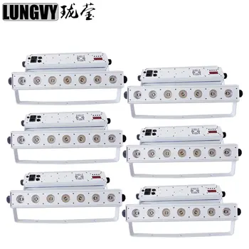 

Free Shipping 6pcs/Lot 7*30W RGB 3 In 1 Led Wall Washer Led Bar DMX Fixture Indoor Stage Building Led Light