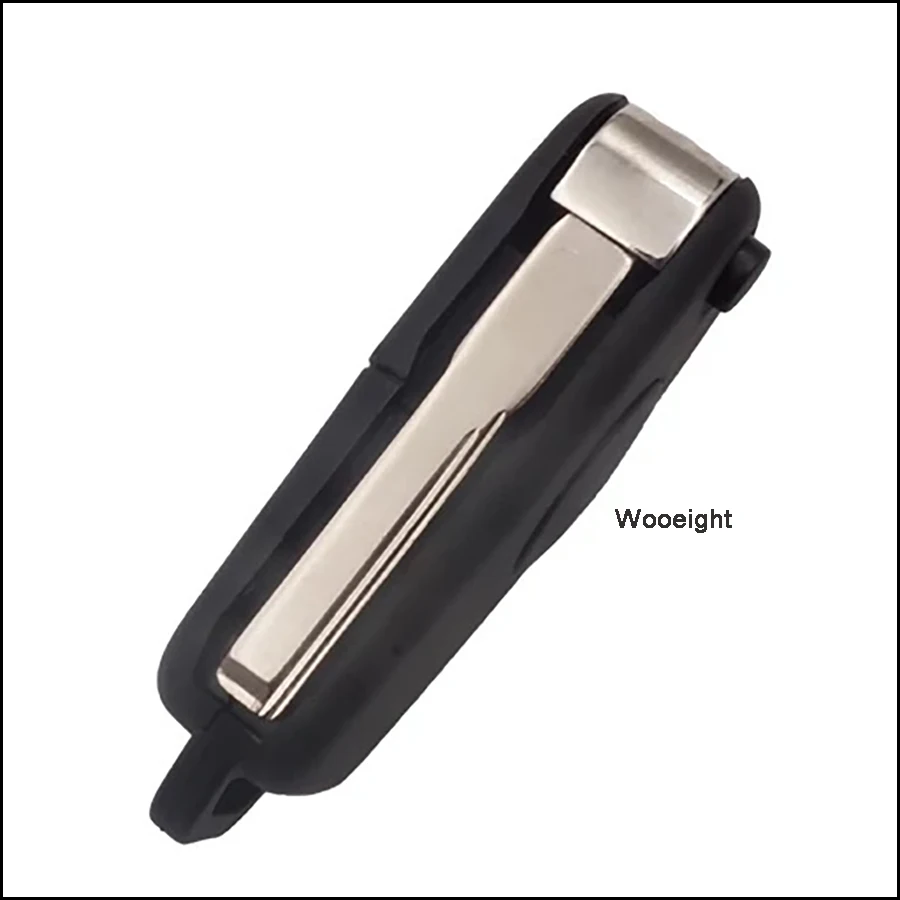 Wooeight New Replacement 1 Button Remote Flip Black Key Shell Case With Blade Fit For Mercedes Benz W168 W124 W202 (3)