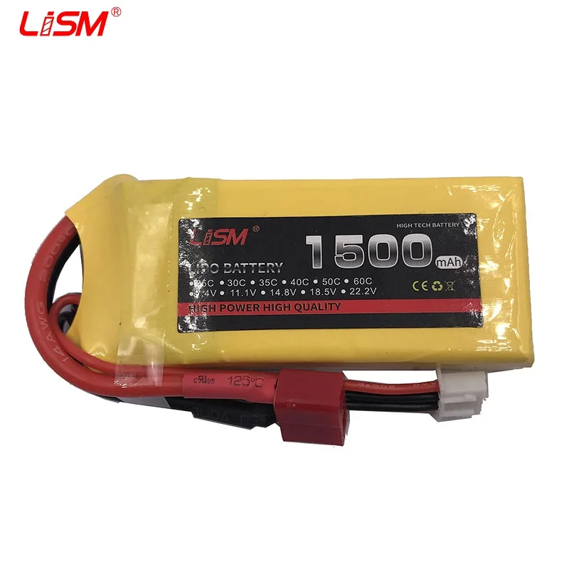 RC Toy LiPo Battery 2S 7.4V 1500mAh 30C LiPo 2S For for Rc Airplane Helicopter Drone Car Boat Li-Po Batteria Shipping#40 Y23