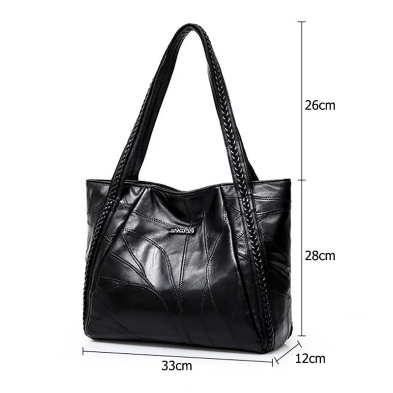  Leather Women Shoulder Bags Large Capacity Bag Hobo Women Handbag Fashion Designer Crossbody Vintag - 32957355307