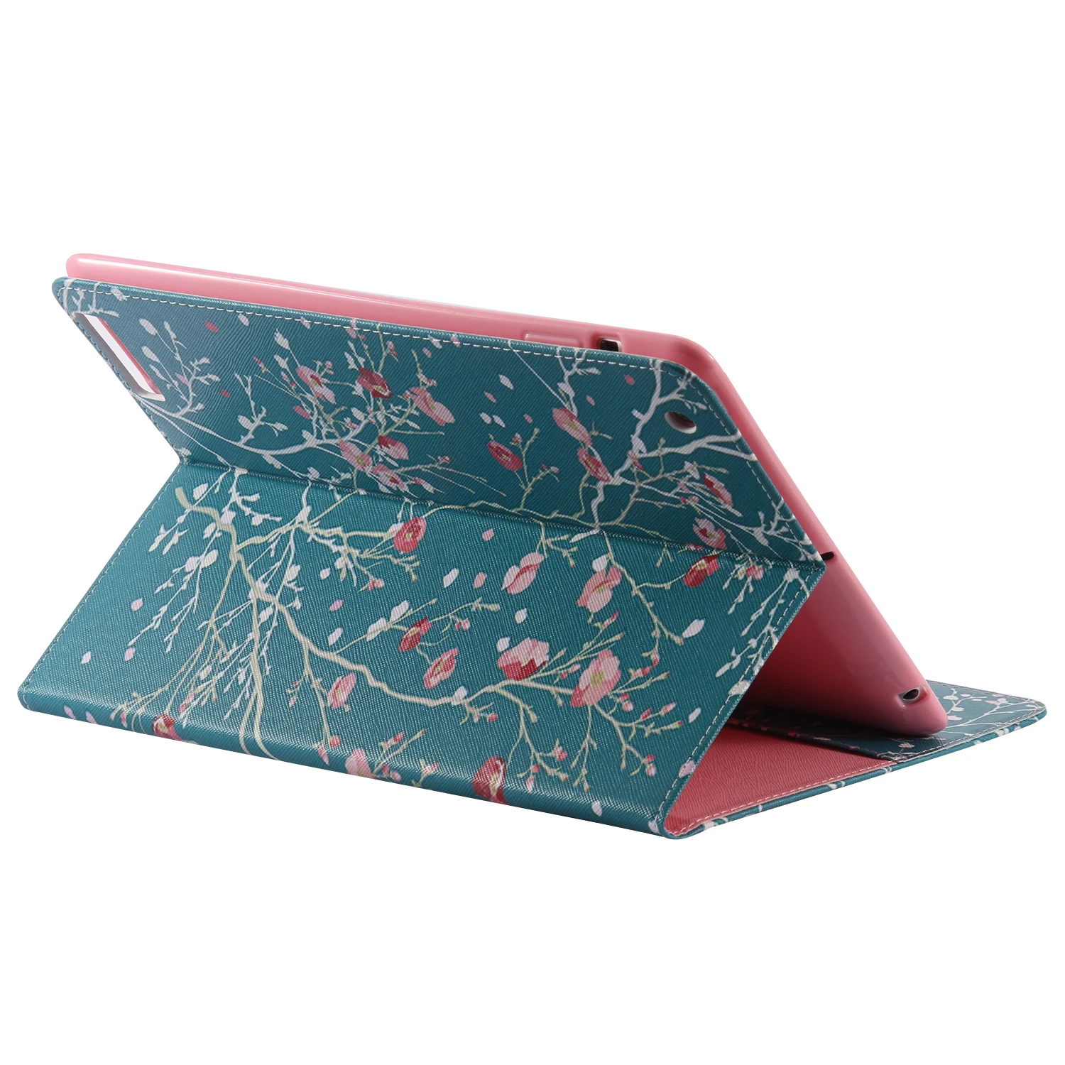 Чехол подставка из экокожи для Apple iPad Pro 9 7 дюйма персиковое дерево чехол бумажник