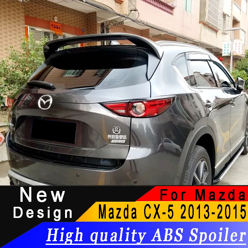 For Mazda CX5 spoiler High quality ABS material Rear wing For Mazda CX