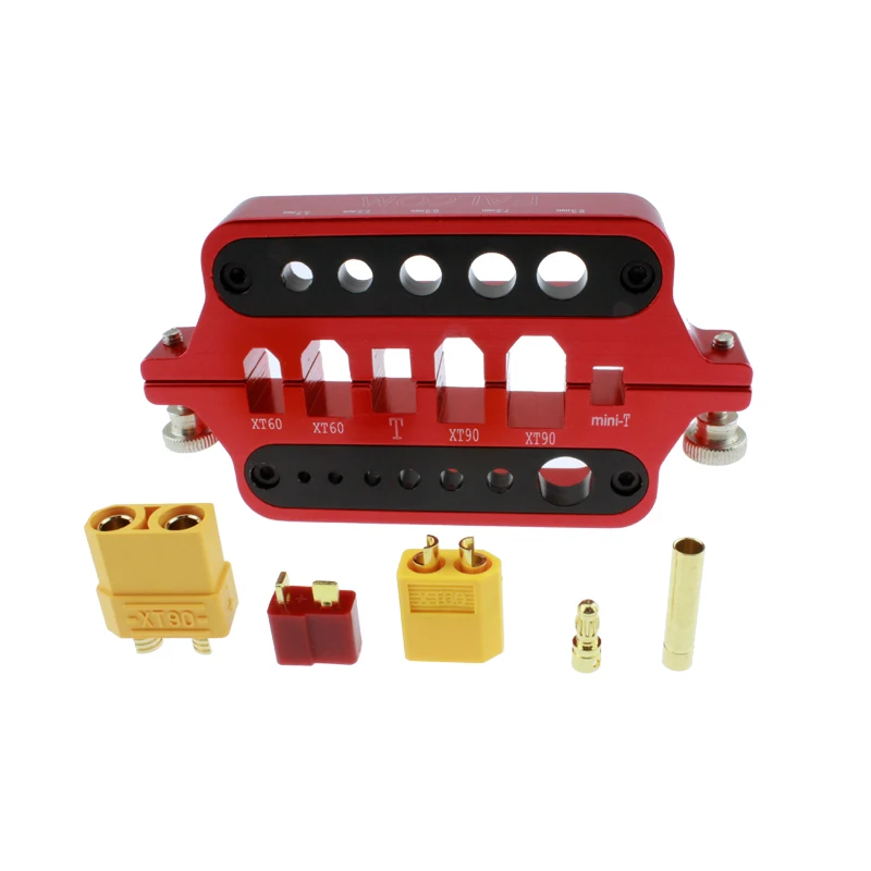 Thermal protective Aluminum Alloy Soldering Jig Station for RC XT60