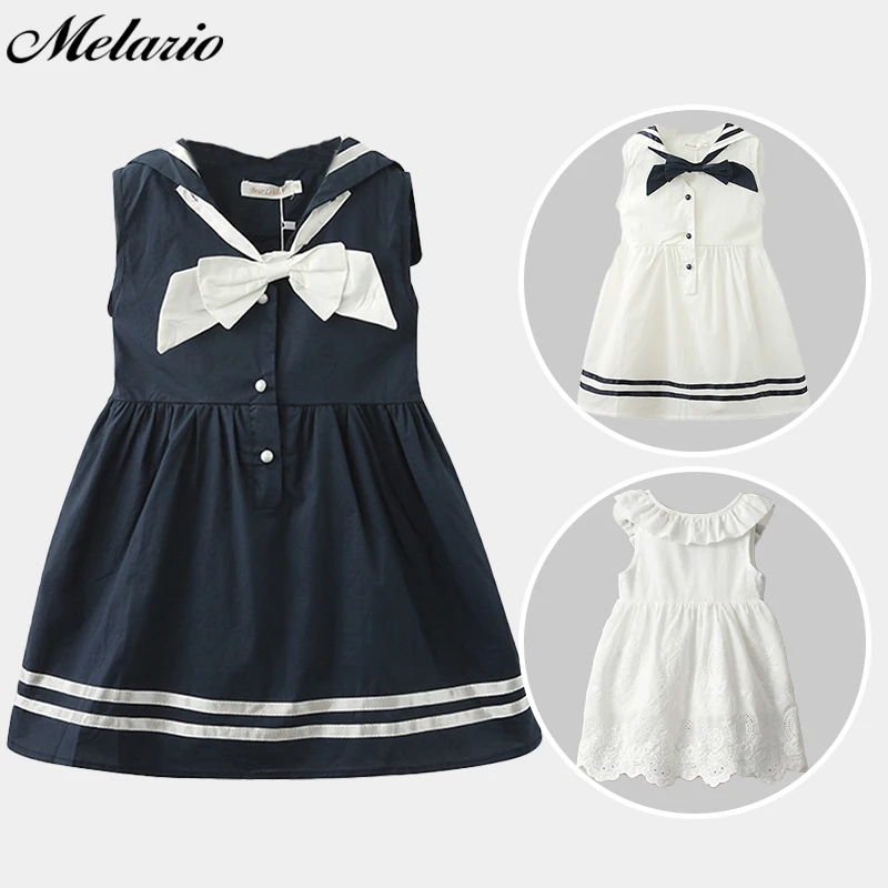 Melario Платье для девочек es новые Платье для девочек принцессы Одежда для девочек шить кружевные рукава дети Костюмы детское платье