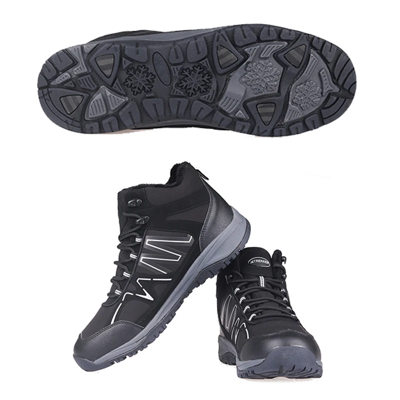 Calzado Botas Bota Casual Grition Hombres Senderismo Black Impermeable Piel Al Aire Hombre Seguridad La Libre Trek De Zapatos Plataforma vdRqSC